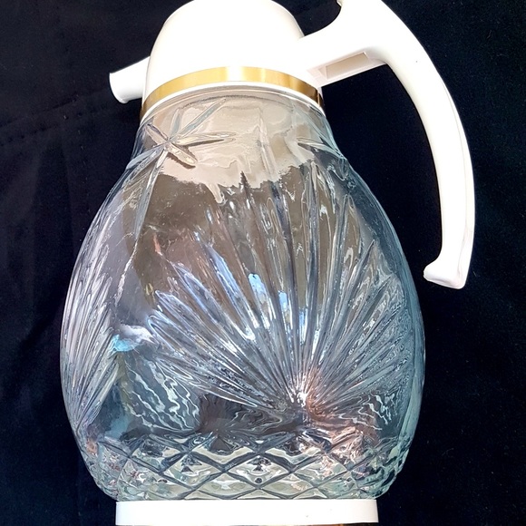 Vintage teapot / coffee pot / juice or water decanter glass decanter - Picture 2 of 15